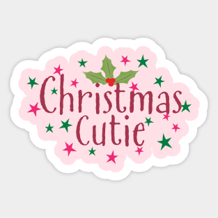 Cute Christmas Design, Christmas Tshirt, Kids Christmas Sticker